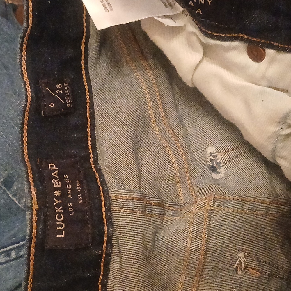 Lucky Brand Indigo Denim Skinny Jeans - Picture 3 of 5